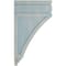 Ekena Millwork 5"W x 6"D x 10 1/2"H Medium San Juan Wood Vintage Decor Corbel, Driftwood Blue CORWD05X06X10SJBU - alternate 2
